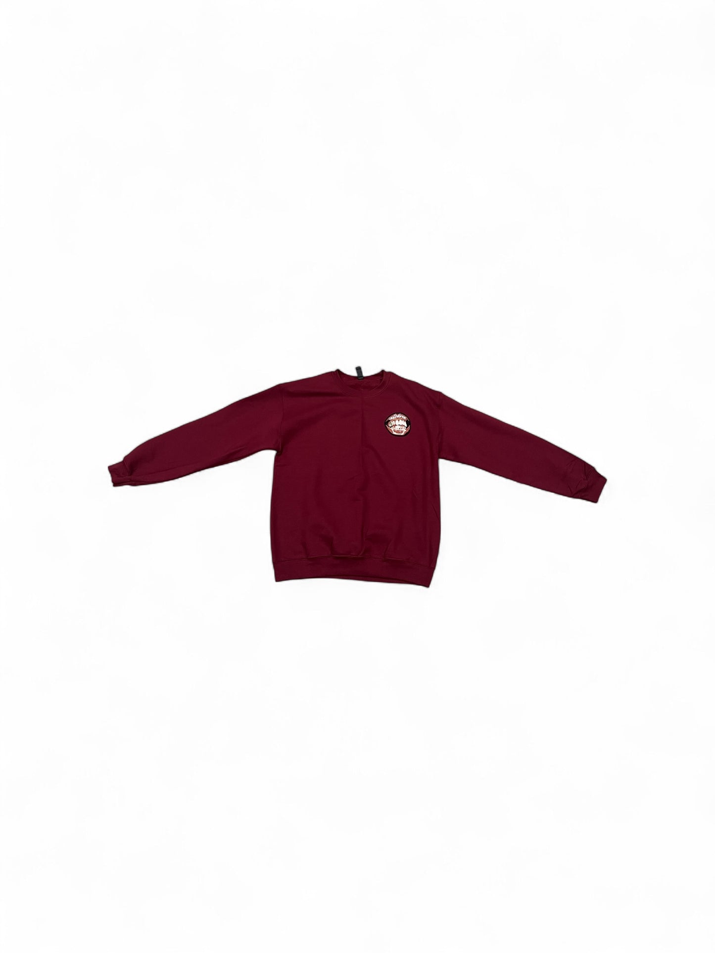 Lavish Crewneck Sweatshirt – Burgundy