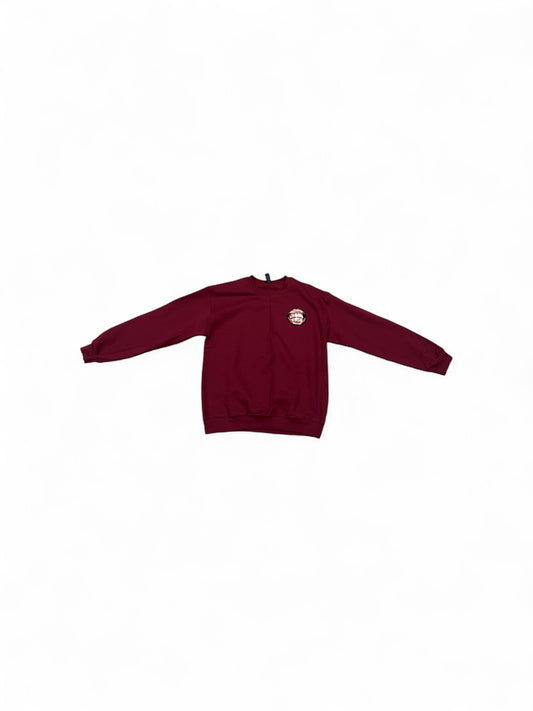 Lavish Crewneck Sweatshirt – Burgundy